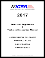 2017 igsa rulebook supplemental other sports cover