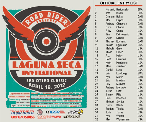 Laguna Entry List